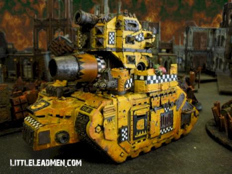 Bad Moons Battlewagon by Little Lead Men