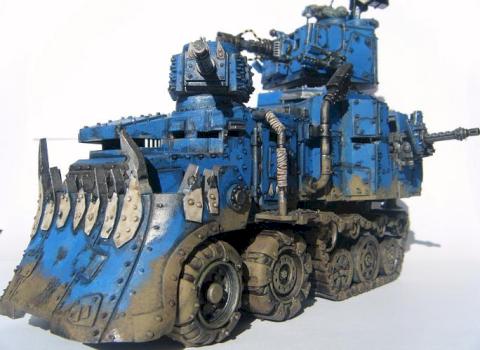 Ork Deathskullz Battlewagon by Bampowpaintingpeople