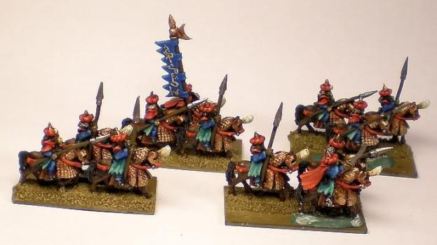 Warmaster (10mm) Araby heavy Cav1 by Sigur