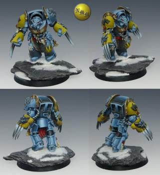 Space Wolf Wolf Guard terminator 4 by nels0nmac