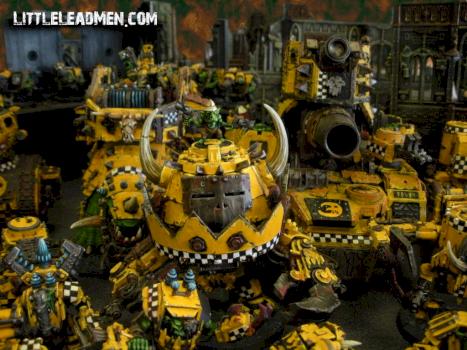 Bad Moons Orks Trouble! by Little Lead Men
