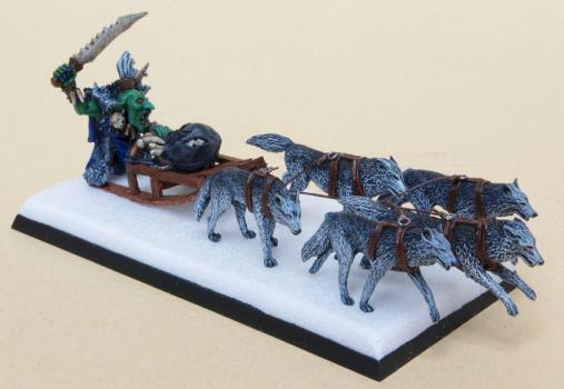 Goblin Wolf Chariot by muscari