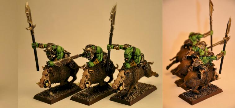 Orc Boar Boyz by oOBenOo