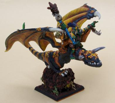 Shaman on Wyvern by muscari