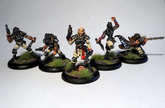 Malifaux Freikorps crew by Anatoli