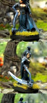 female cleric by The Huntress
