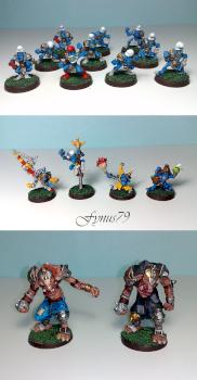 Gobluffi (goblin team for Bloodbowl) by Fynus79