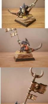 Estandarte  night goblin by astiarin