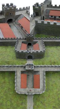 Roman Milecastle 1:100 by Paul Jarvis