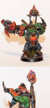 Evil Sun Ork Nob by k0lyan