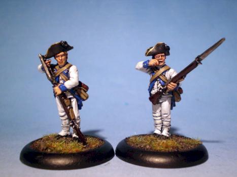 French Indian War regulars by Anatoli
