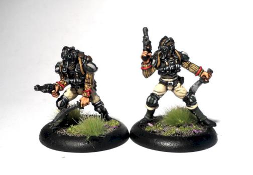 Malifaux Freikorpsmen by Anatoli