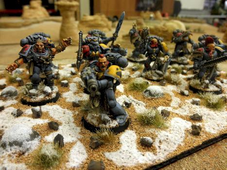 Space Wolves Grey Hunters by evolvingeye