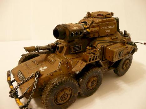Imperial Guard Heavy Armored Car Conversion by Centurionpainting