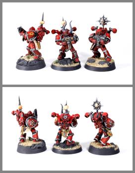 Word Bearers Chaos Space Marines by rottendeadlenin