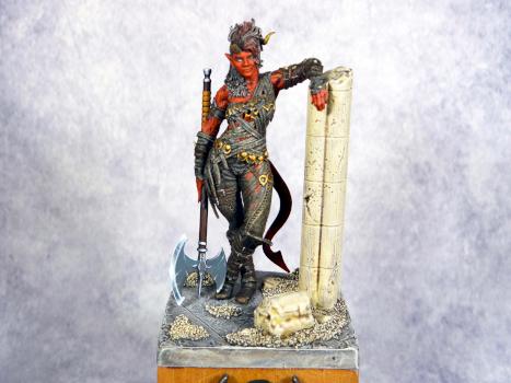Baldur's Gate 3 - Barbarian Karlack by tousgeo