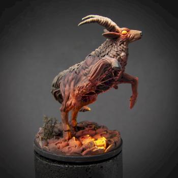 Screaming Antelope Kingdom Death Monster by Washek