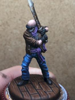 Stylish Hobo Samurai (Goon from Firefly by patchwork