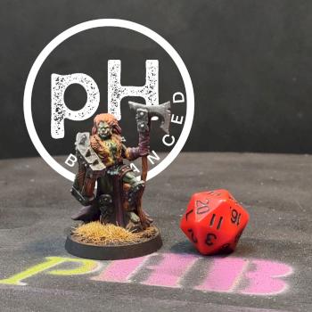 Jade Fire Chief Orc with Axe & Shield by pHBalanced
