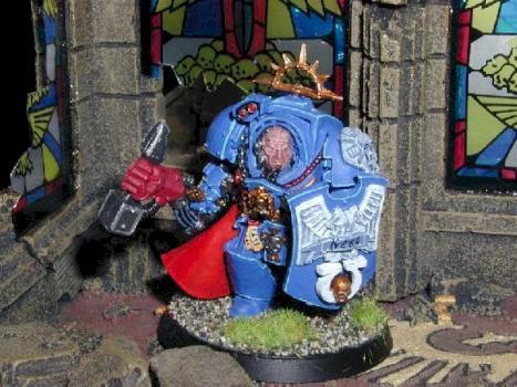Ultramarine Captain :) by vokoun