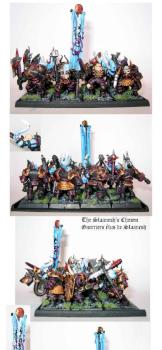 Guerriers élus de slaanesh by Qaelarne