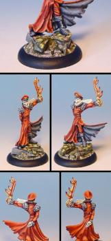 MSB Red Crane Skull General by Celthulhu
