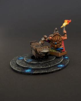 Anvil of doom with ruine smith by CommissionFantasyPainter