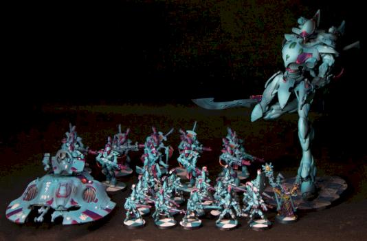 Eldar Army by Czopsquad