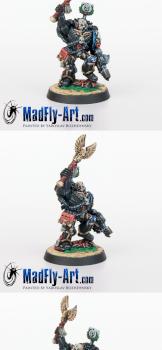 Ultramarines Chaplain Ortan Cassius by MadFlyArtStudio