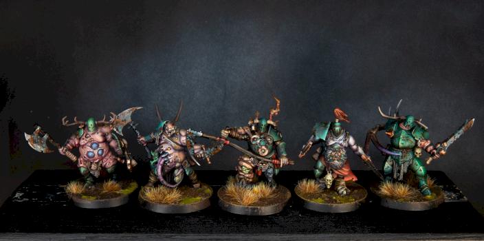 Putrid Blightkings by AndreaTerzani