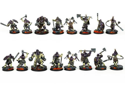 Iron golems by Sadziu