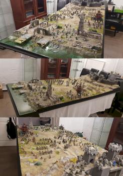 Battle of Minas Tirith by Wilhecht87