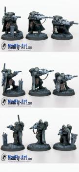 Iron Hands Primaris Eliminators by MadFlyArtStudio