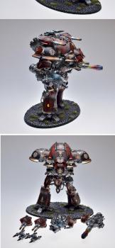 Warhammer 40K Games Workshop Imperial Knights Knight Castelan House Taranis Painted by warhammer.paintbrush