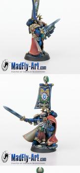 Ultramarines Captain by MadFlyArtStudio