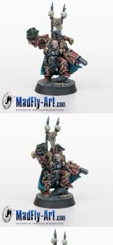 Chaos Space Marines Lord by MadFlyArtStudio