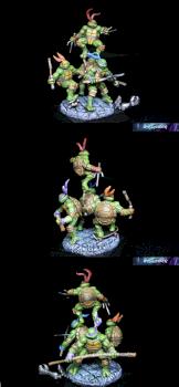 Turtle Bros 2014 - Teenage Mutant Ninja Turtles by WaylanderPaint