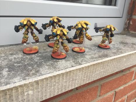 imperial fist inceptors (back) by davve