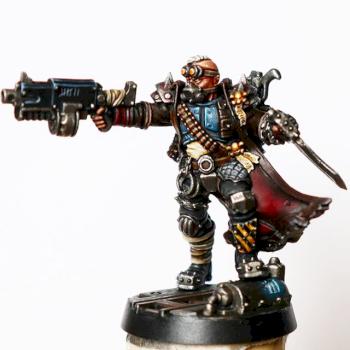 Apollus Kage, Necromunda hired gun by bondth_artwork