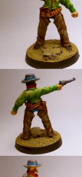cowboy #1 green shirt by BlerYon