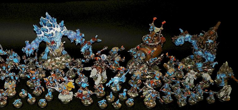 Trollbloods Army by Bloodletting Brush