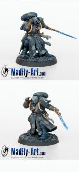 Primaris Librarian in Phobos Armour by MadFlyArtStudio