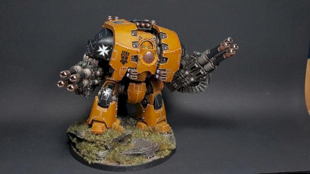 Imperial Fist Leviathan Dreadnought by Drömel