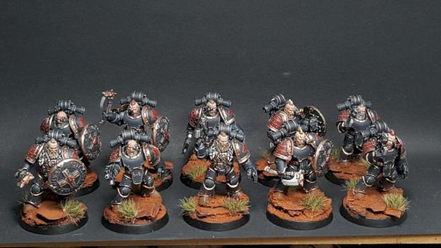 Space Wolves Grey Slayer Unit B by Drömel