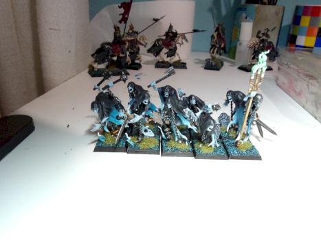 Nighthaunt Chainrasp Horde by epoepo