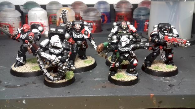 Black Templar Kill Team by Nagini