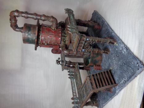 chemical plant industrial necromunda terrain by thecat