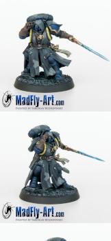 Primaris Librarian in Phobos Armour by MadFlyArtStudio