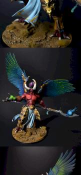 Magnus the Red, Primarch of the Thousand Sons by uSuk