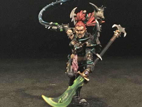 PROPAINTED DRUKHARI SUCCUBUS by Eselri